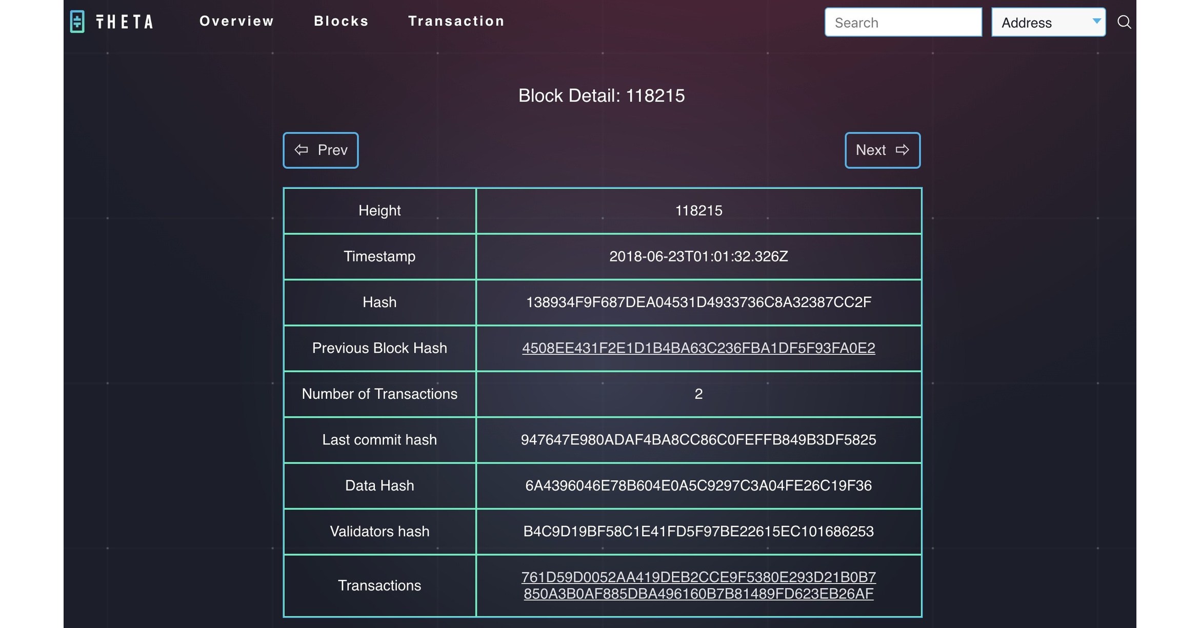 GitHub - thetatoken/theta-infrastructure-ledger-explorer: Explorer for the Theta Ledger