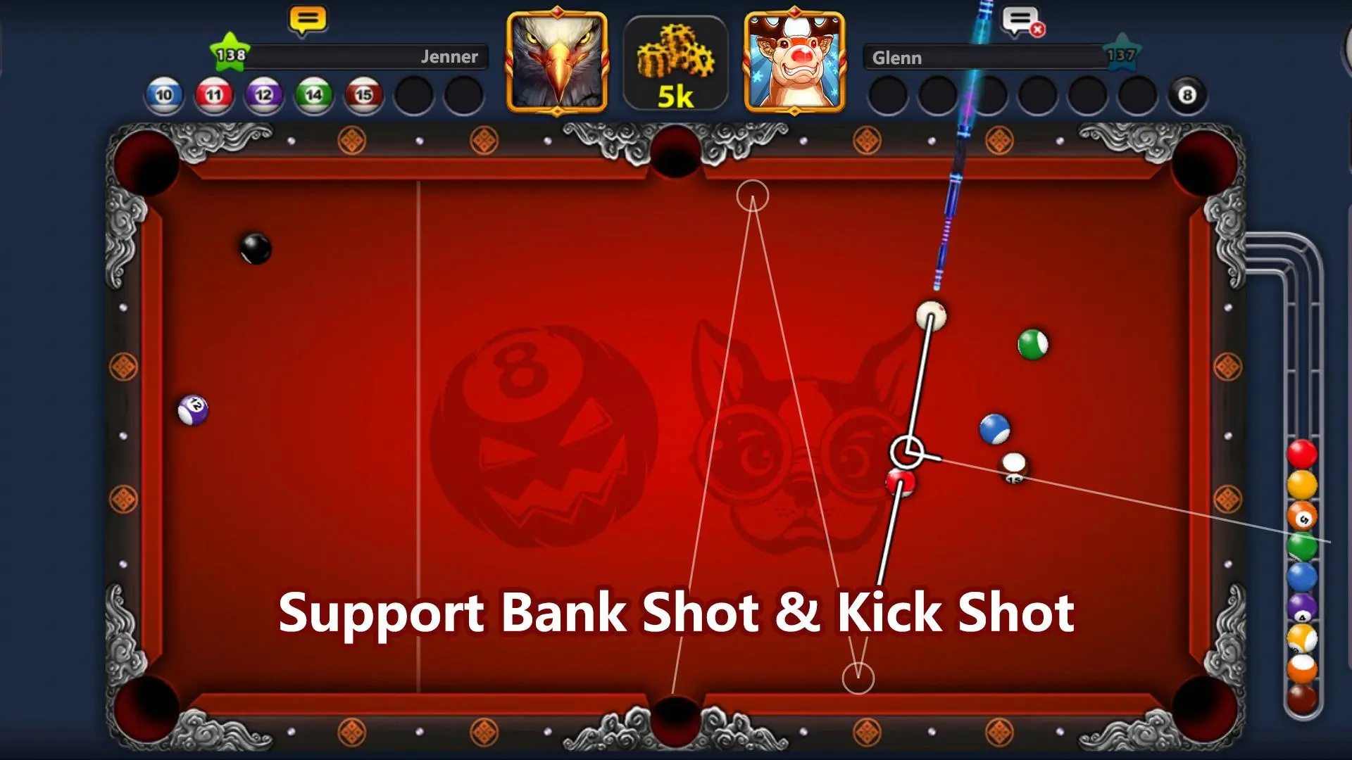 Download 8 Ball Pool (MOD, Long Lines) APK for android