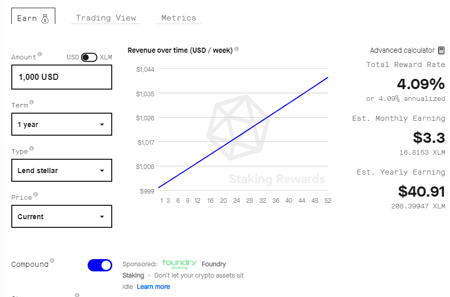 Stellar (XLM) Staking - All information about Stellar staking - DropsEarn