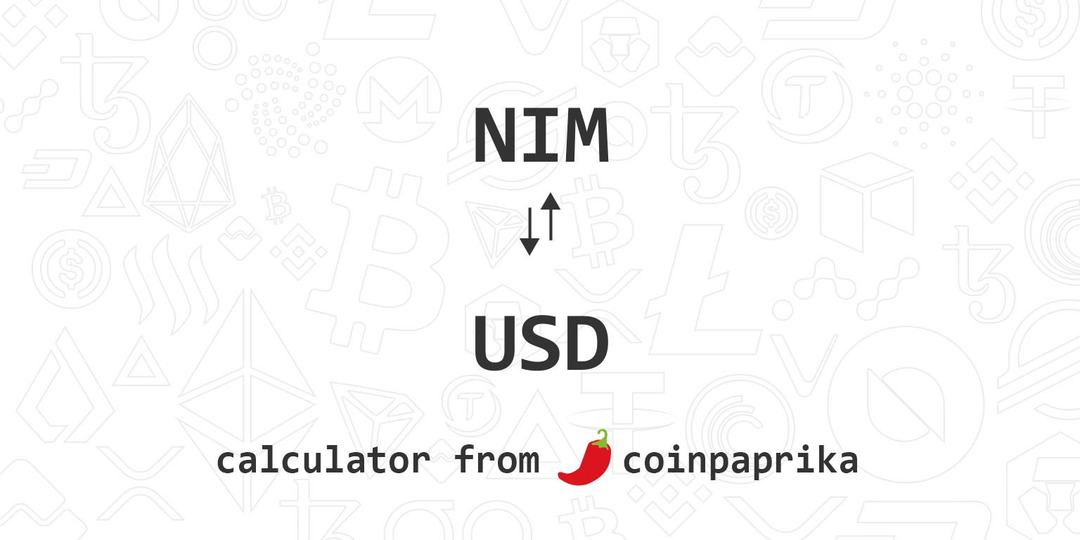 Convert 1 NIM to BTC ‒ Real-Time Nimiq Conversion | ostrov-dety.ru