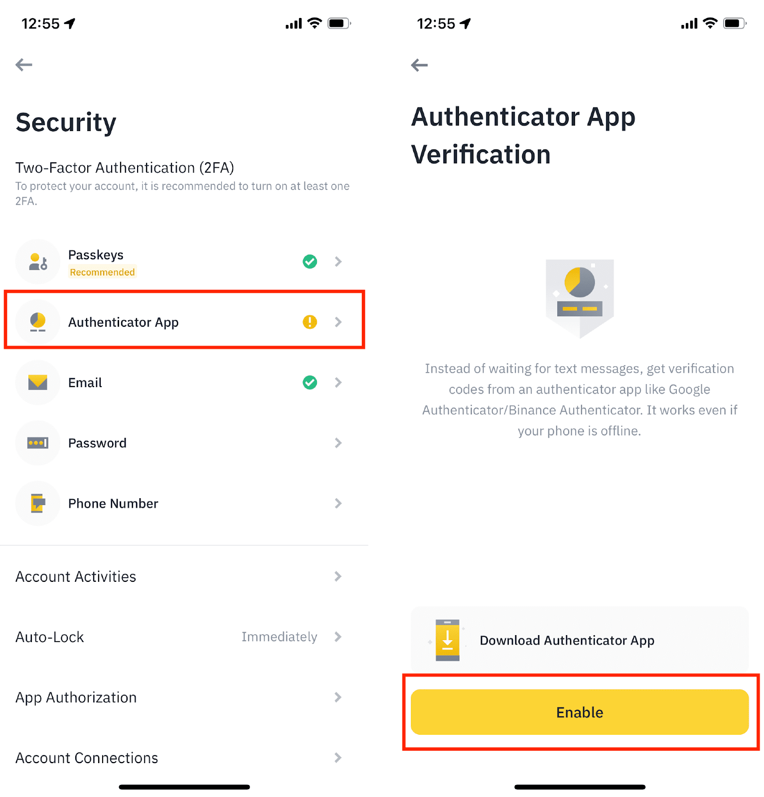 Lost google authenticator - Websocket - Binance Developer Community