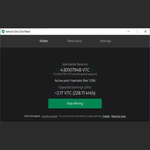 Vertcoin Mining Calculator