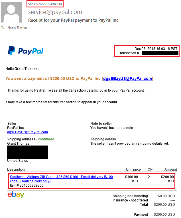 How do I buy and send a digital gift card through PayPal? | PayPal GB