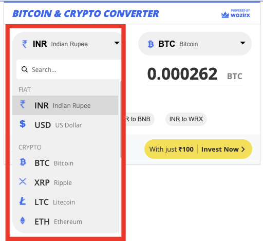 Cryptocurrency Converter and Calculator Tool | CoinMarketCap