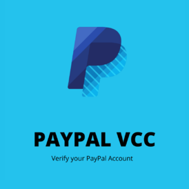 Buy PayPal VCC - Buy VCC For PayPal Verification 