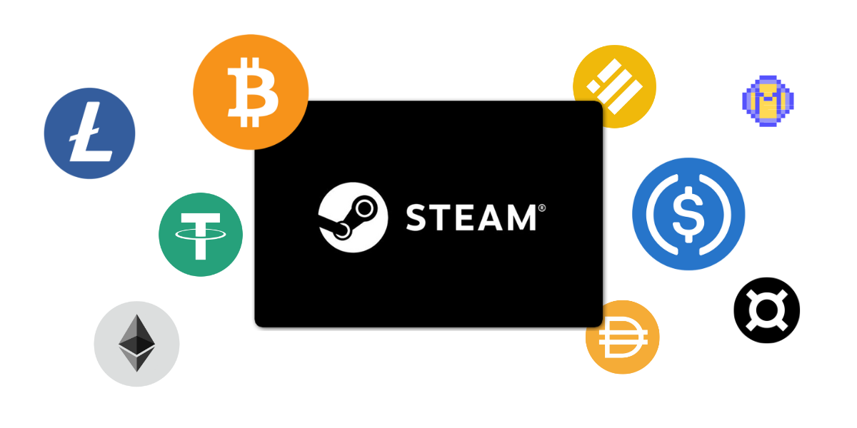 Buy Tether with Steam Wallet Gift Card