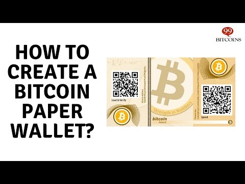 How To Make A Bitcoin Paper Wallet & How To Spend Bitcoins