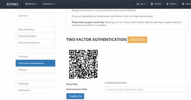 Authenticator App for Bittrex | Authenticator App