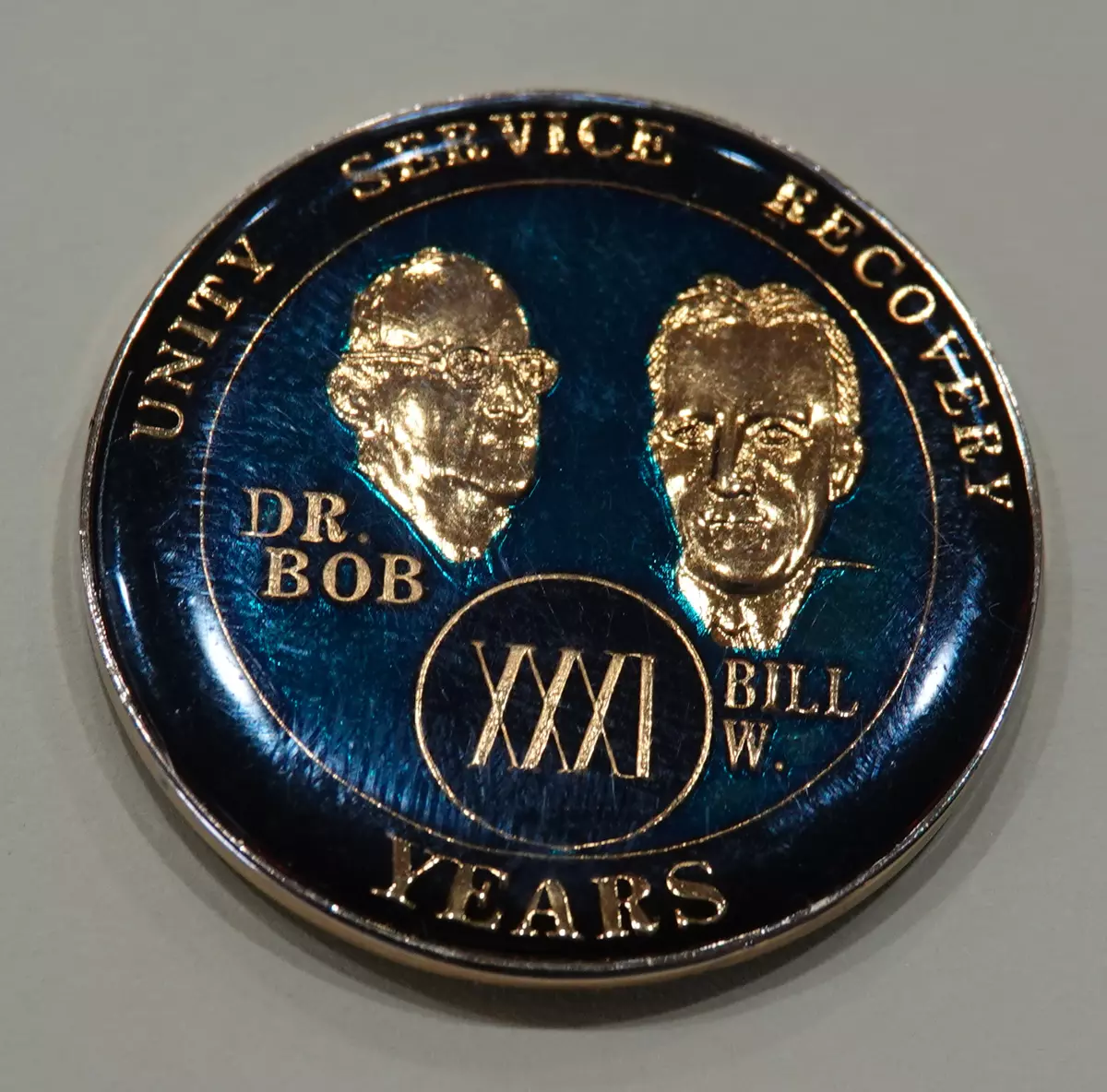 COIN TOKEN DR Bob Bill W 10 Years Unity Service Recovery To Thine Own Self Be Tr $ - PicClick