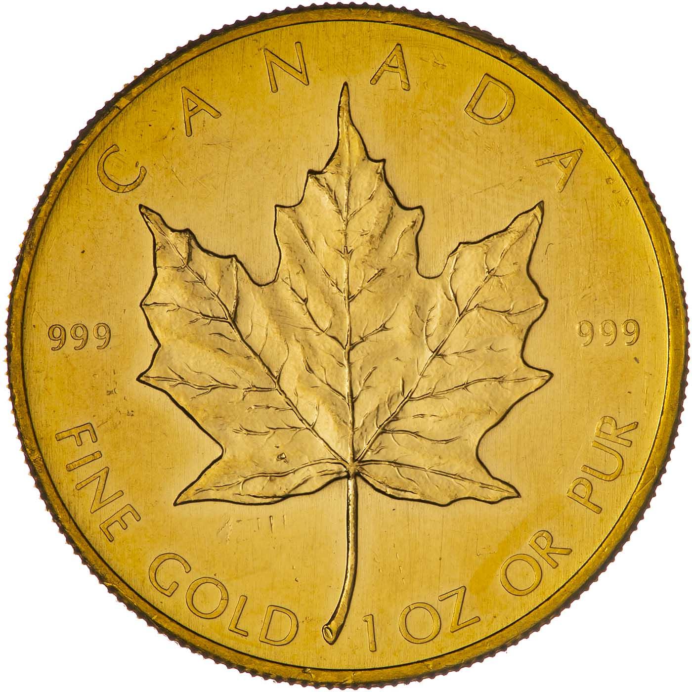 Gold Coin for fun, not for investment or numismatics [Canadian Maple Leaf] - ostrov-dety.ru