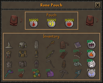 Add the money pouch. - Old School Content Suggestions - RuneScape Forum