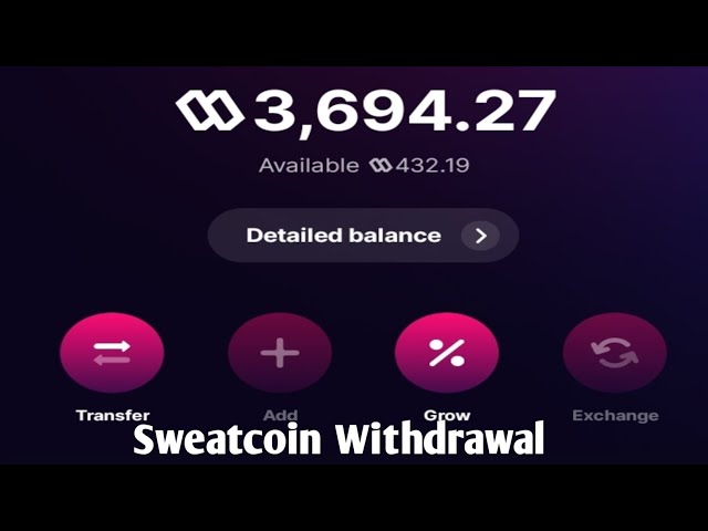 How to CASH OUT IN SWEATCOIN app?