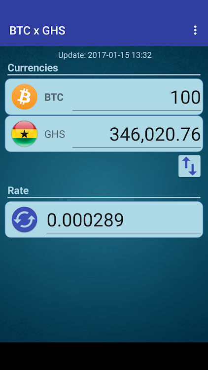 Bitcoin to Ghanaian Cedi Exchange Rate, Convert BTC to GHS