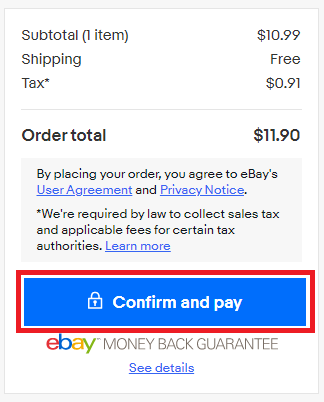 Payment cannot be processed - The eBay Community