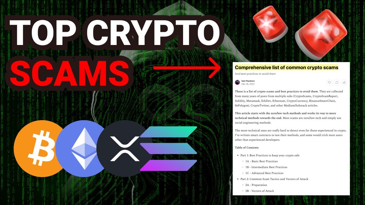 Crypto Scams: Types of Crypto Schemes and How to Avoid Getting Scammed