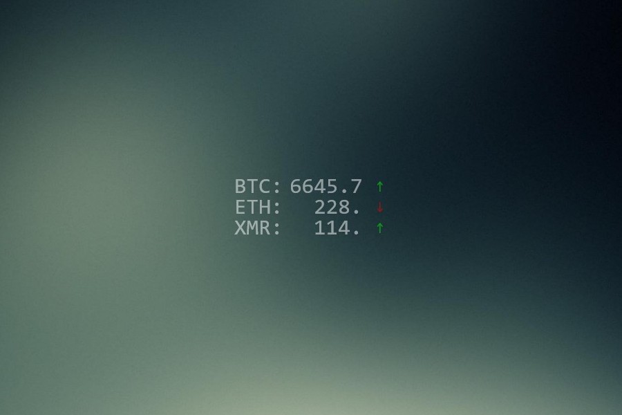 Crypto Market Cap - Top 10 (Rainmeter Widget) by R3-Studio on DeviantArt