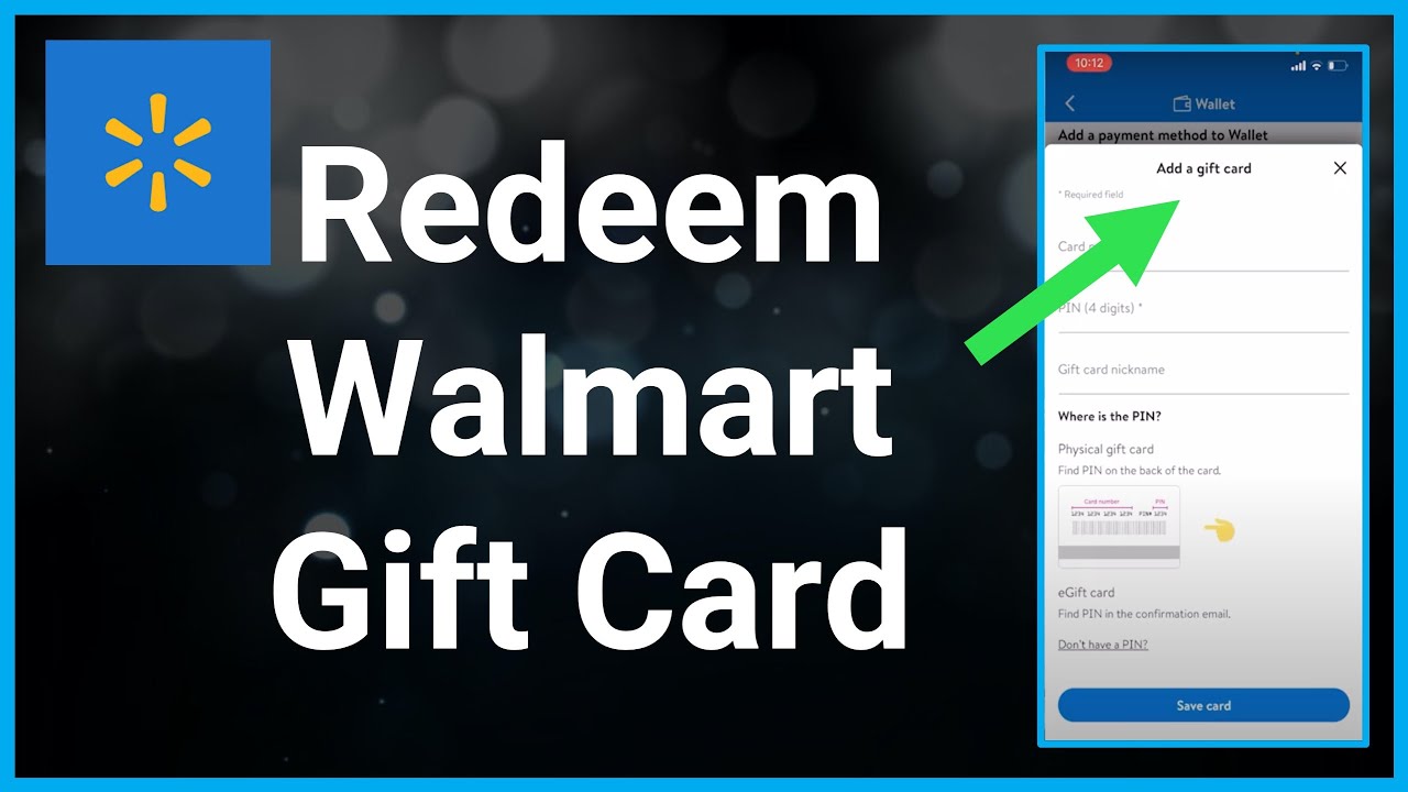 How To Redeem Walmart Gift Card On Walmart Website Or Store - Nosh