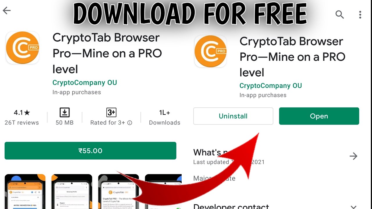 CryptoTab Browser Pro Free Download