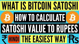 Convert SATS to INR - Satoshi to Indian Rupee Converter | CoinCodex