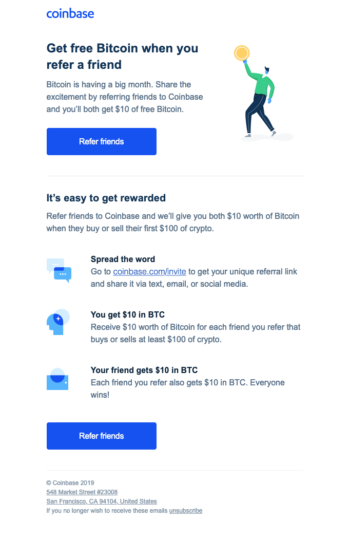 Coinbase Referral Links – $10 of free Bitcoin | ReferCodes