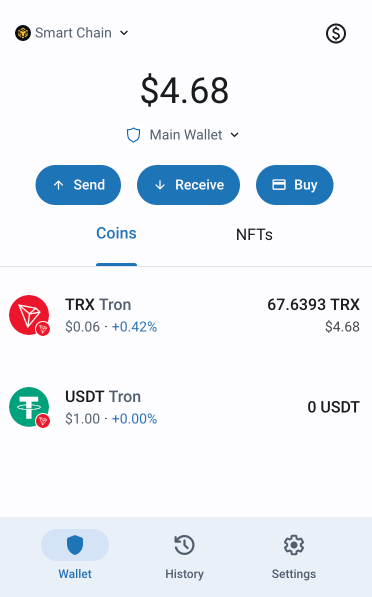 How To Create USDT Wallet? - WazirX Blog