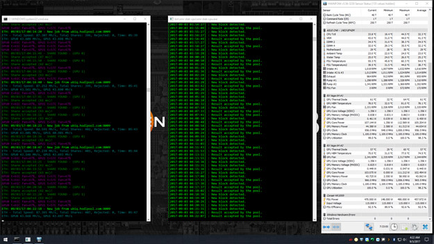 Mining with AMD Radeon RX Vega 64 - BetterHash Calculator