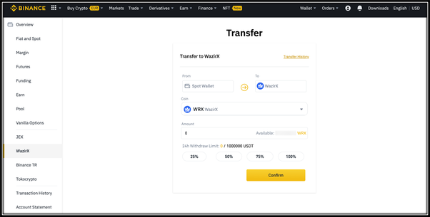 How To Send Coins (BTC, ETH, SOL, ADA, SHIB etc.) From Binance to Wazirx