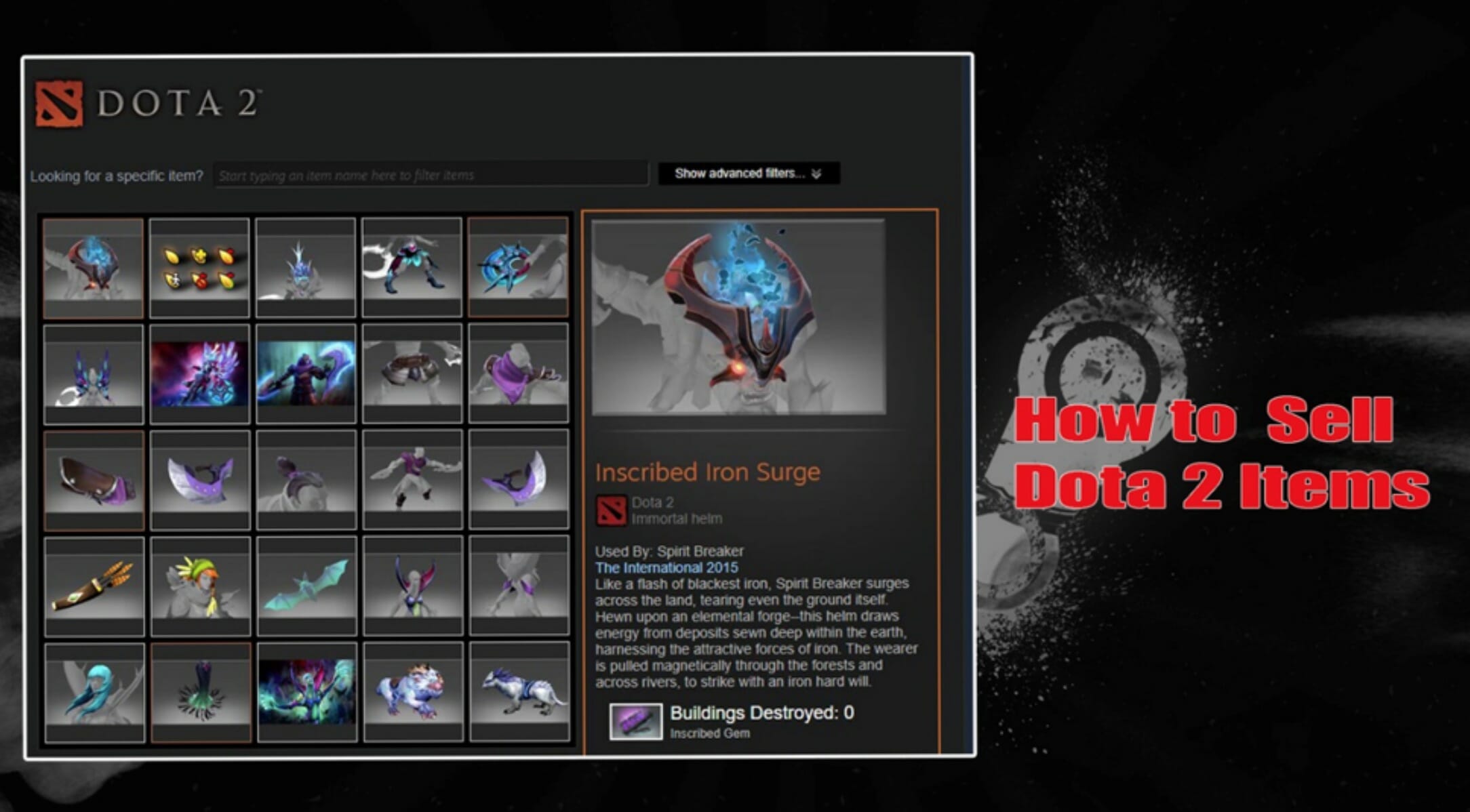 ▷ How can I sell Dota 2 Items and Skins? (Step by Step Guide) + Tips