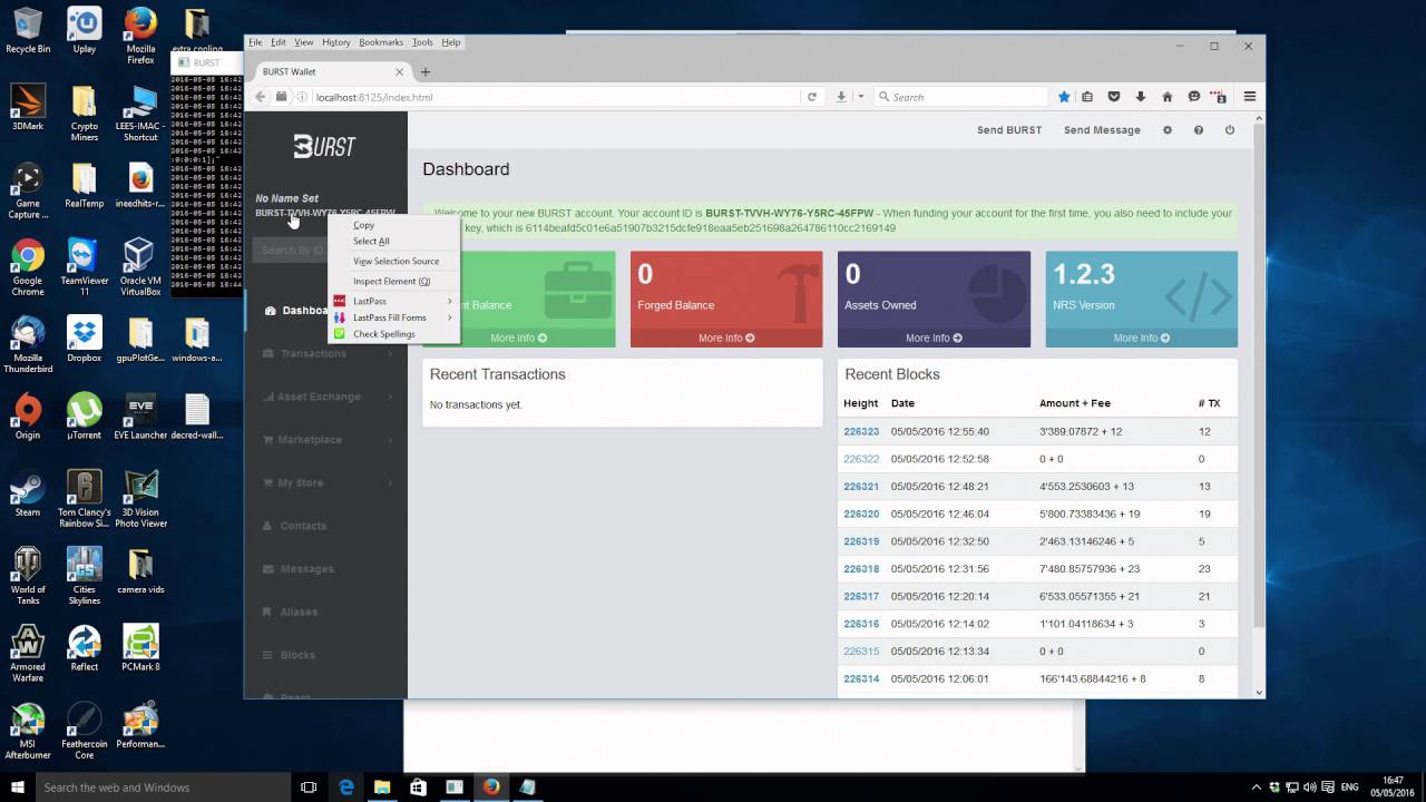 Burst | HDD mining and Smart Contracts