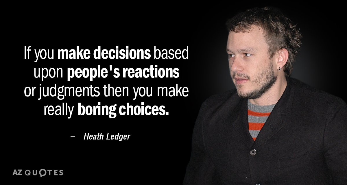 6 Great Quotes from Actor Heath Ledger - History In Memes