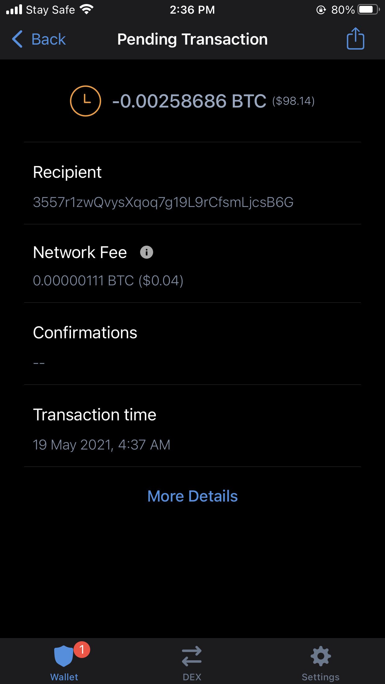 Can I cancel a cryptocurrency transaction?