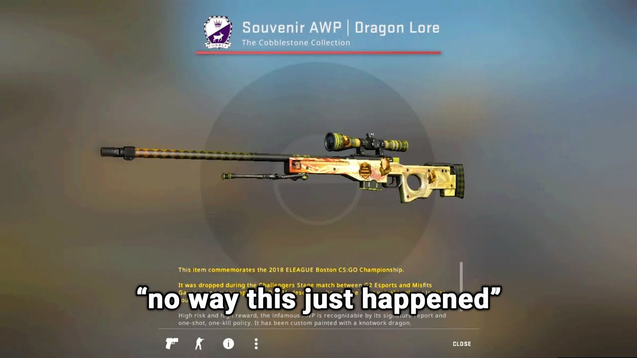 Steam Community Market :: Listings for Souvenir AWP | Dragon Lore (Field-Tested)