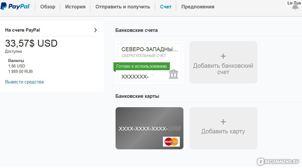 В каких странах работает PayPal