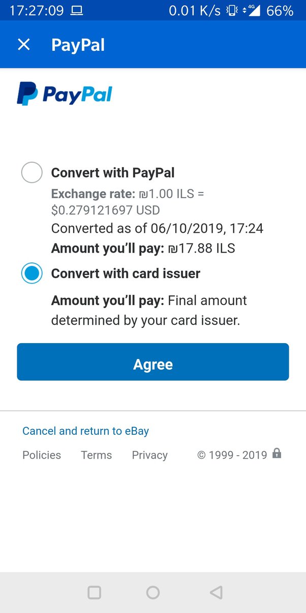 paypal exchange rate used as hidden fee (scam) - PayPal Community