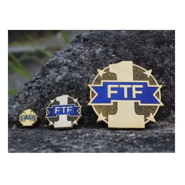 First To Find FTF Full Size Geocoin - Caching Supplies