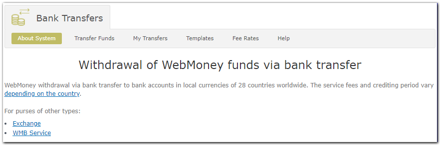 WebMoney — Universal Payment System