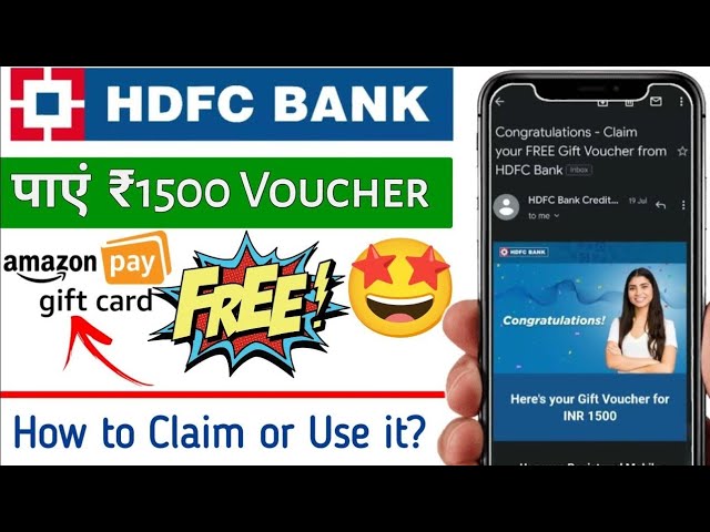 HDFC Smartbuy adds % Processing Fee on Amazon Gift Cards – CardExpert