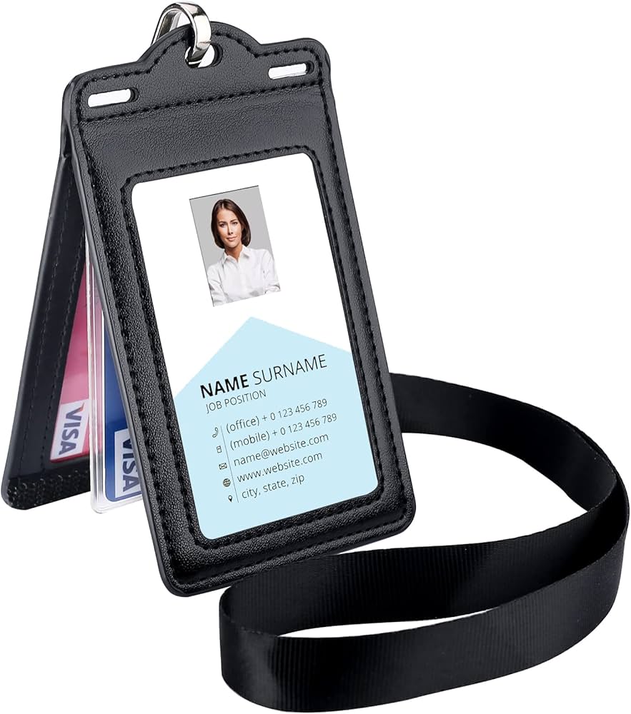 ID card holder Lanyard | Wallet | Leather | Oxhide Singapore