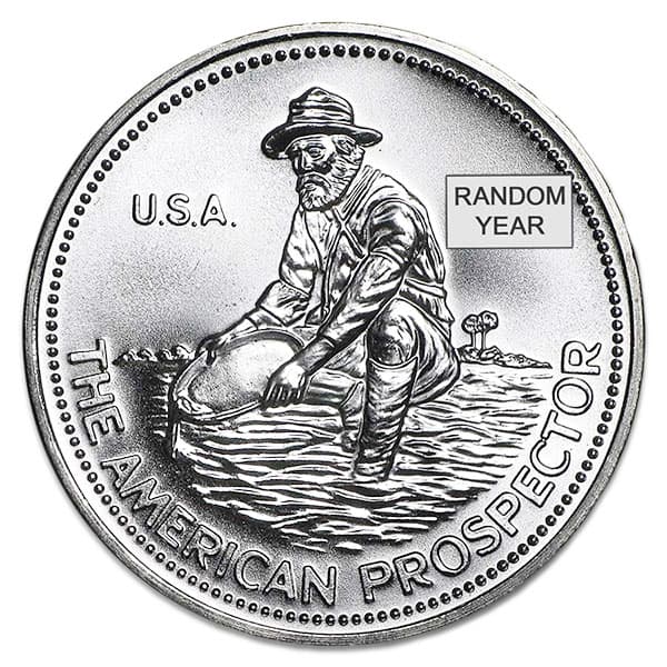 Engelhard American Prospector 1oz Fine Silver Round – Uncirculated - The Mint