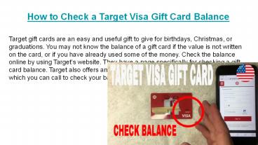 Target GiftCards