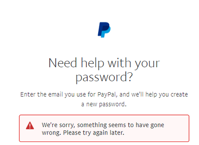 I’ve forgotten my password. How do I reset it? | PayPal IN