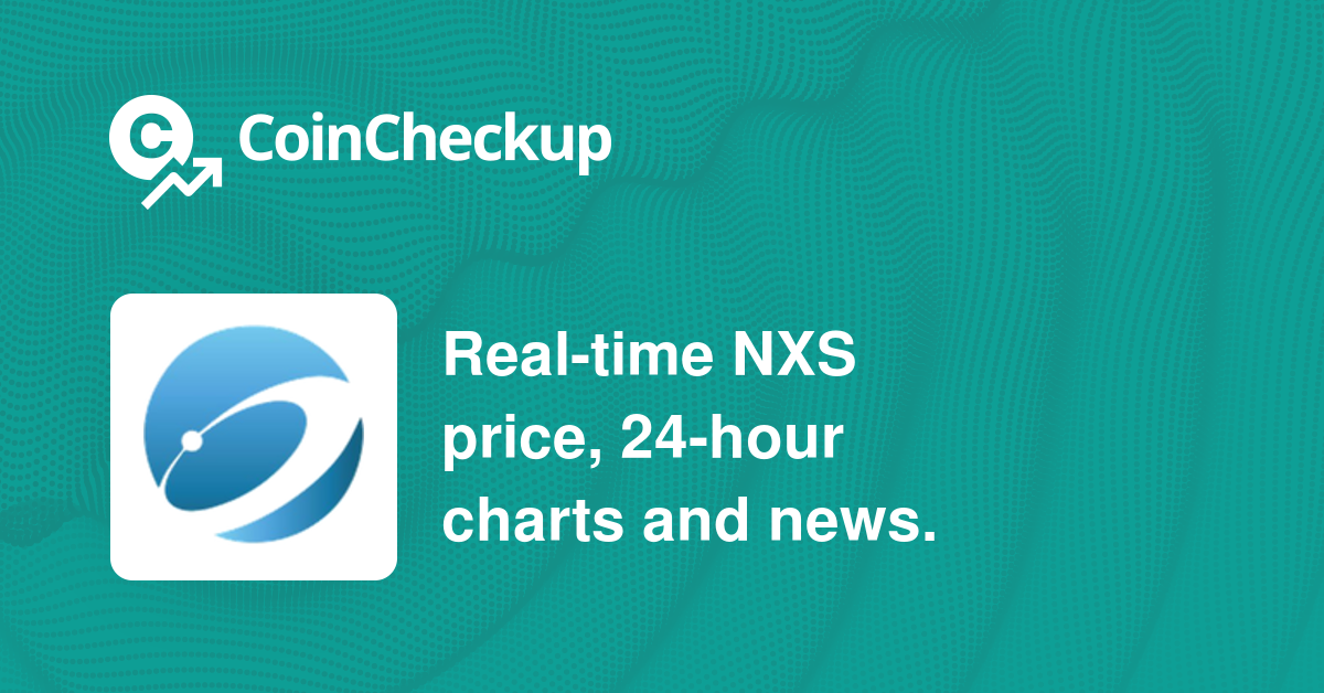 Exchange Nexus (NXS) | SwapSpace Exchange Aggregator