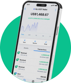 Tether (USDT) Free Crypto Wallet App, Create Tether (USDT) Address