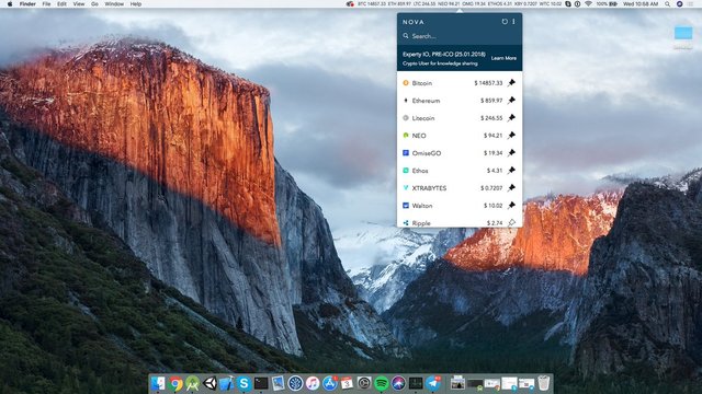 Coin Tick - Menu Bar Crypto for Mac - Download