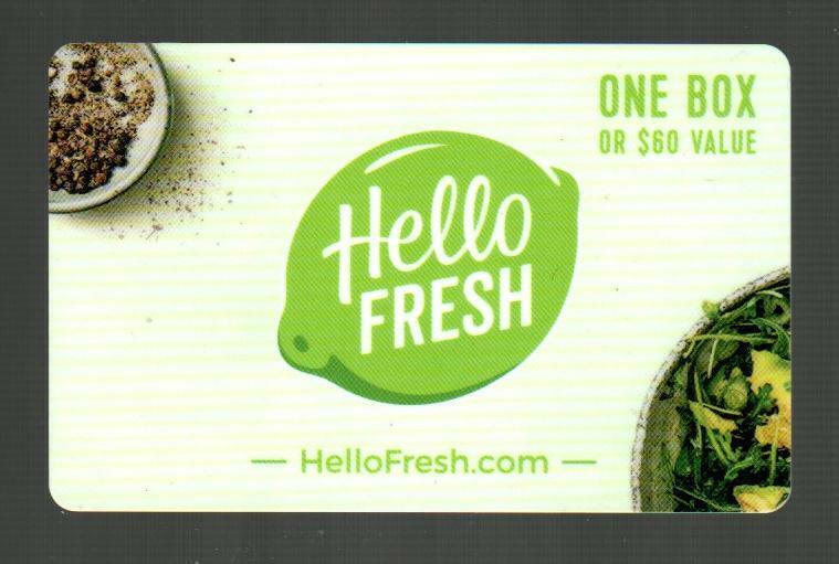 $ HelloFresh Gift Card INSTANT DELIVERY - Other Gift Cards - Gameflip