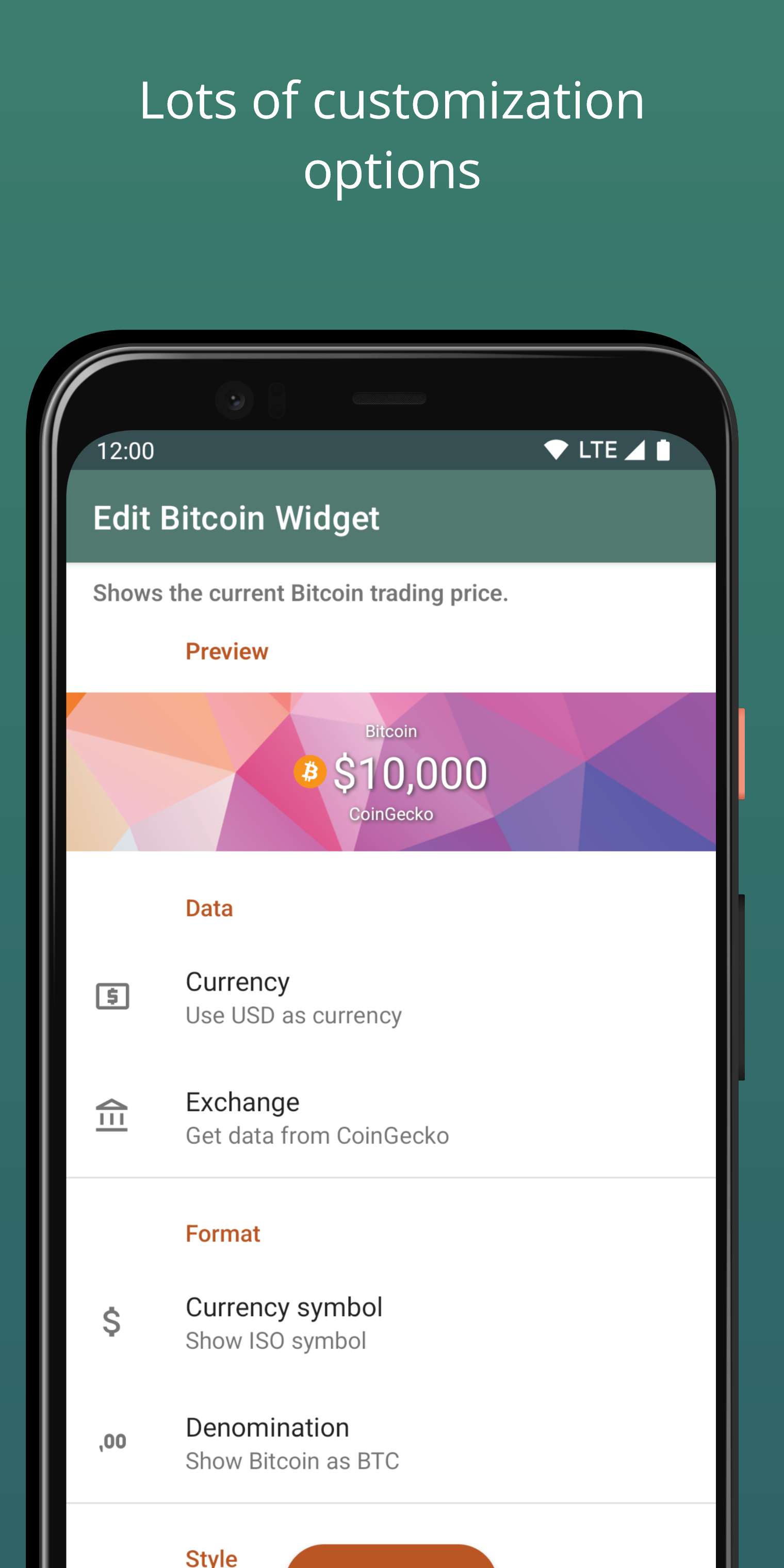 Simple Crypto Widget | F-Droid - Free and Open Source Android App Repository