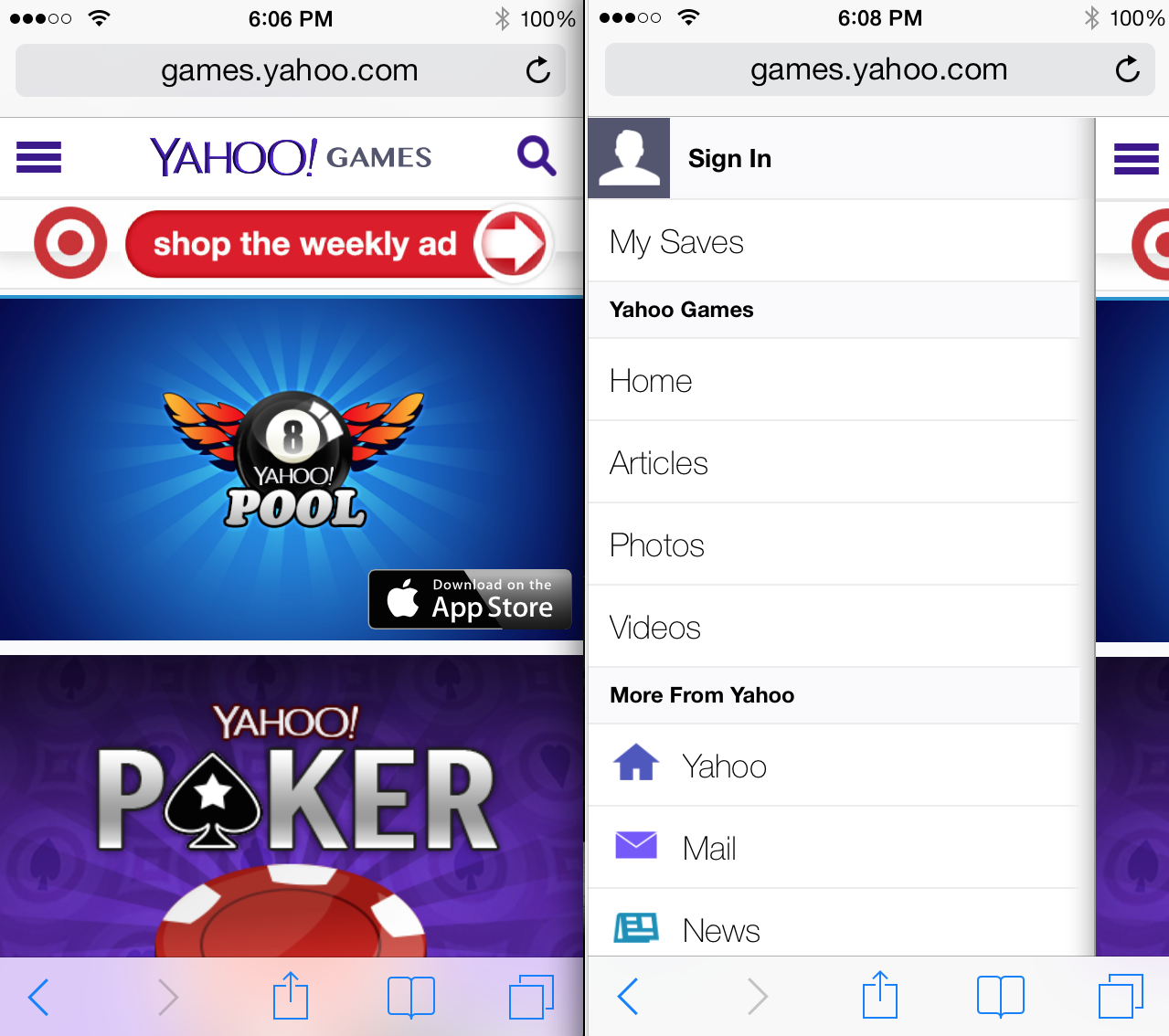 Yahoo launches new Classic Games site for Web, Android and iOS