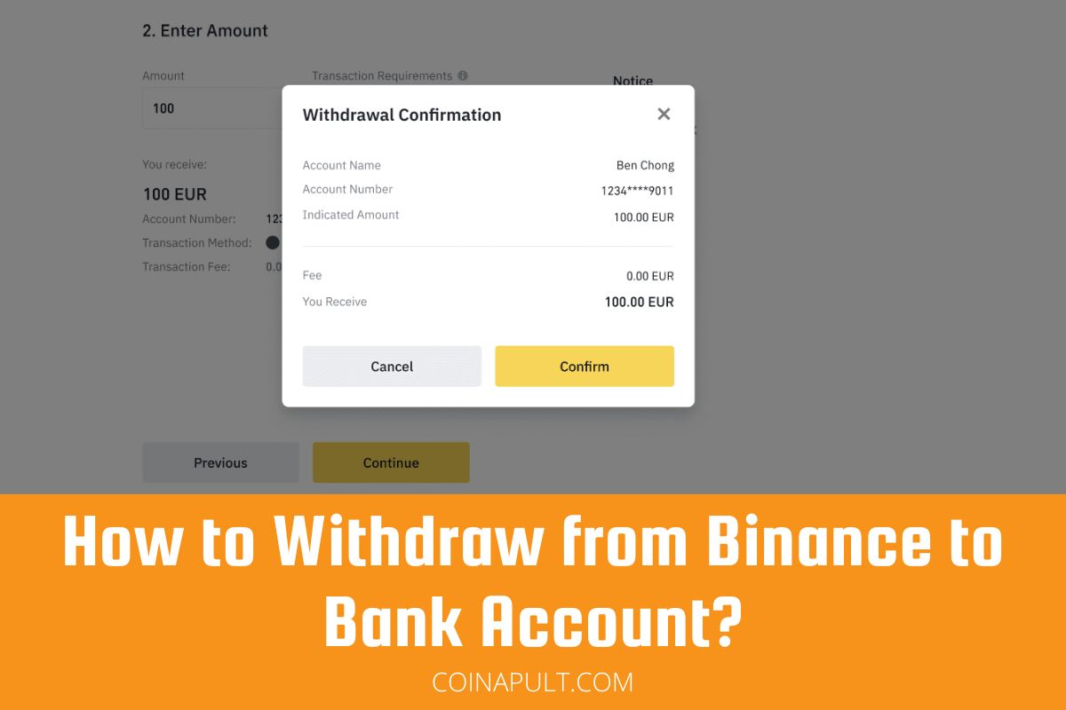 Binance - how to withdraw money? All options are covered!