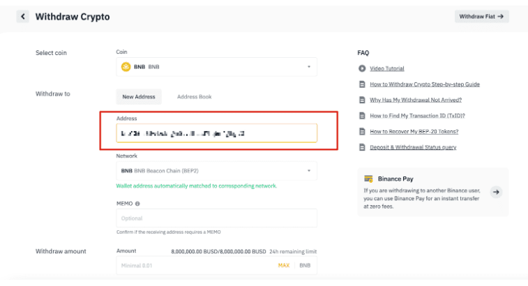 Binance - how to withdraw money? All options are covered!