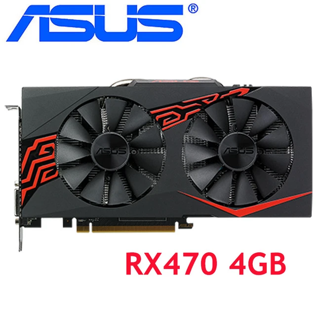 Specs ASUS MINING-RXG AMD Radeon RX 4 GB GDDR5 Graphics Cards (90YV0AY5-M0NB00)